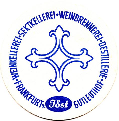 frankfurt f-he jöst 1a (rund215-m kreuz-blau) 